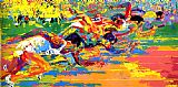 Olympic Canvas Paintings - Olympic Track